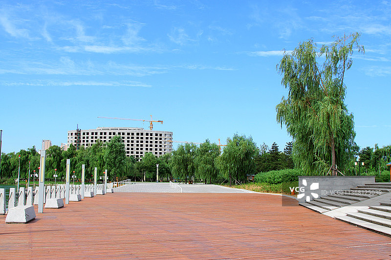 河北丰南惠丰湖公园图片素材