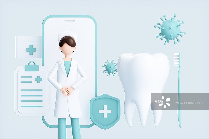3D渲染的医疗概念图图片素材