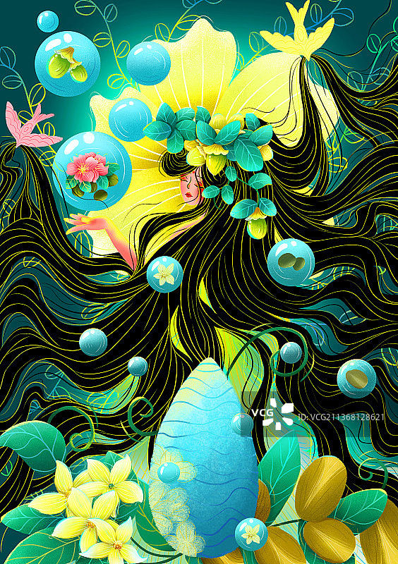 万物生长图片素材