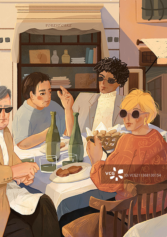 下午茶聚会图片素材