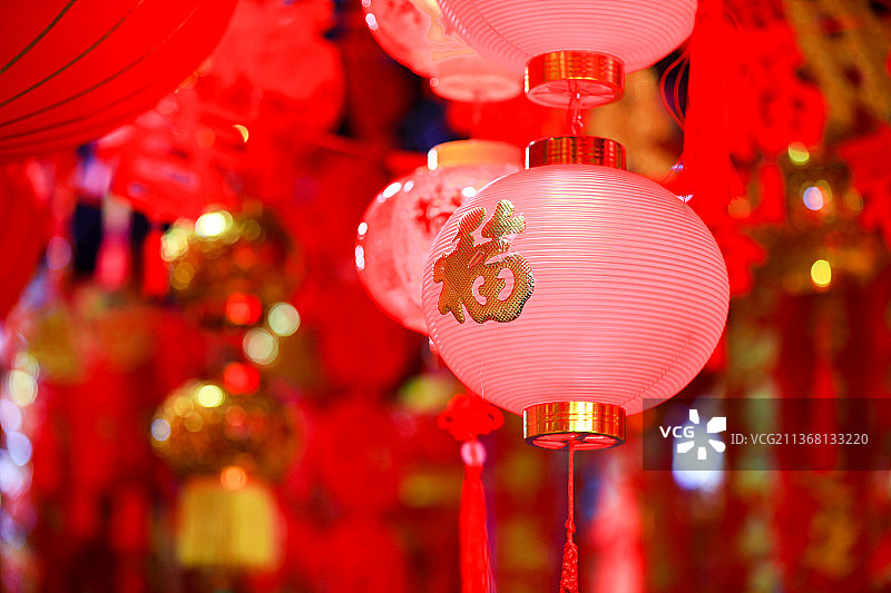 春节气息图片素材