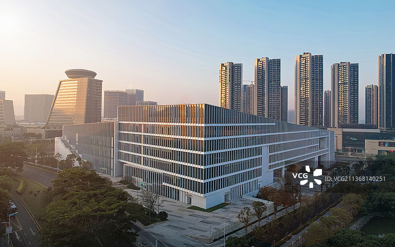 深圳光明文化艺术中心光明图书馆实景图2022最新图片素材