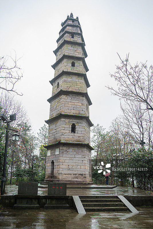 富阳新登双魁塔图片素材