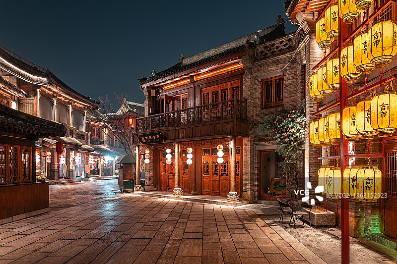 洛邑古城年味图片素材