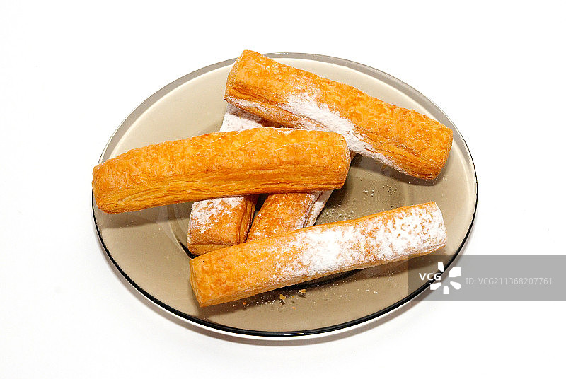 盘中的曲奇饼干图片素材