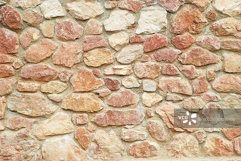 石墙全景图片素材