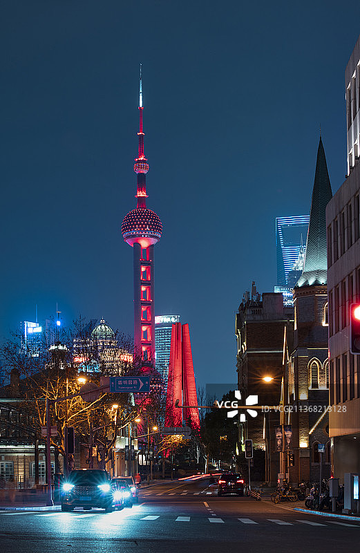 上海外滩风光图片素材