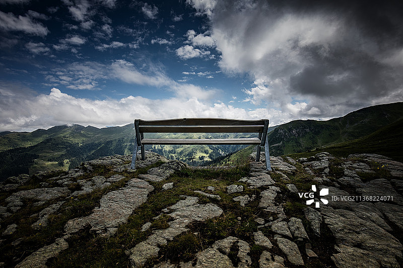 奥地利壮丽山景图片素材