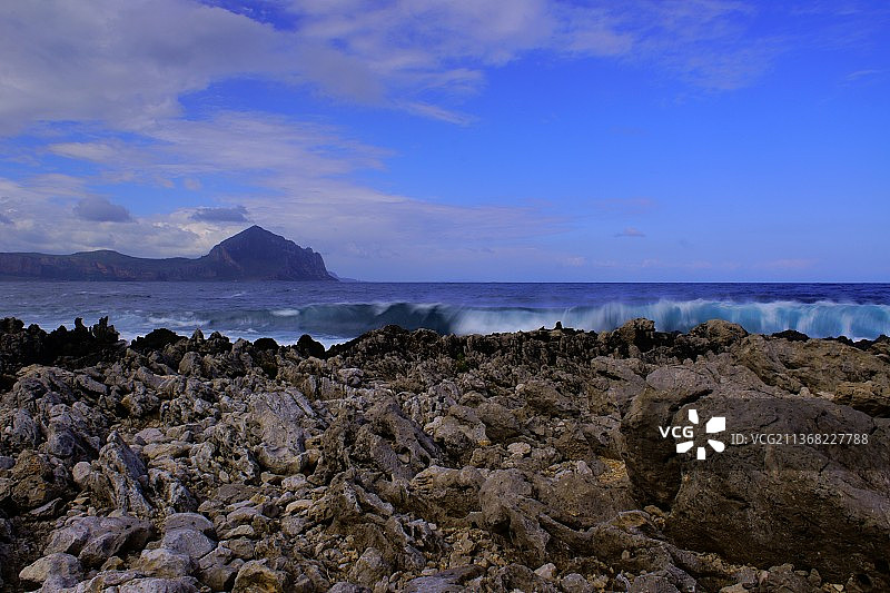 意大利特拉帕尼省圣维托-洛卡波海景风光图片素材