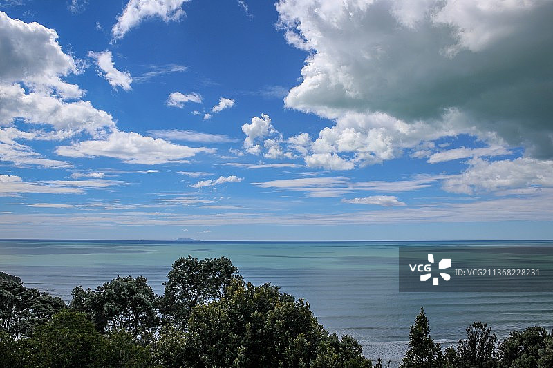 南太平洋海景（新西兰奥霍普）图片素材