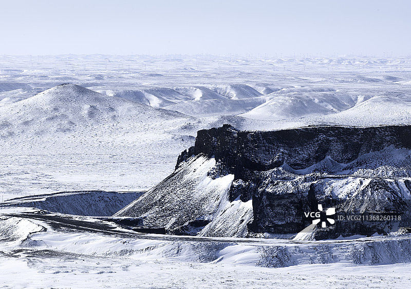 乌兰哈达火山图片素材