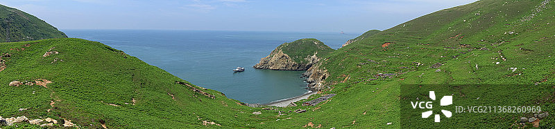 四礵列岛海上海岛小岛海湾形状石头岛悬崖峭壁图片素材