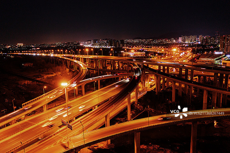 青岛重庆路立交桥图片素材