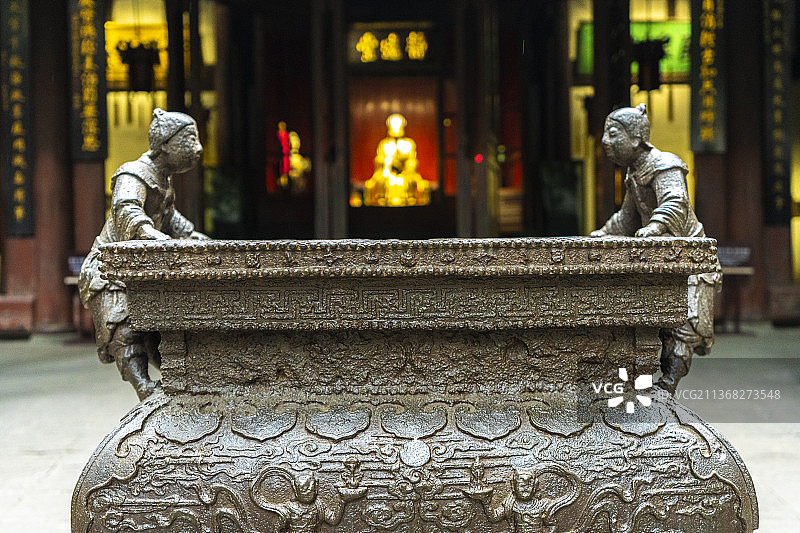 武侯祠 汉昭烈庙 三义庙 刘备 汉昭烈墓 诸葛亮 孔明 刘湘墓 成都 四川 唐碑 古建筑 红墙 绿竹图片素材