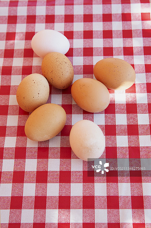 新鲜农场鸡蛋图片素材