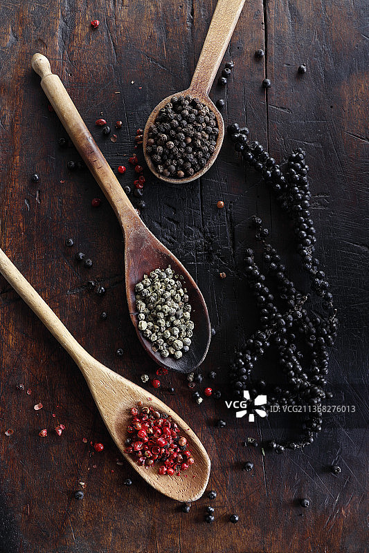 不同类型和颜色的辣椒图片素材