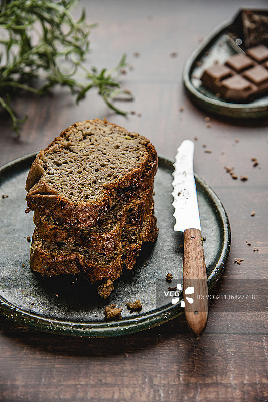 香蕉面包图片素材