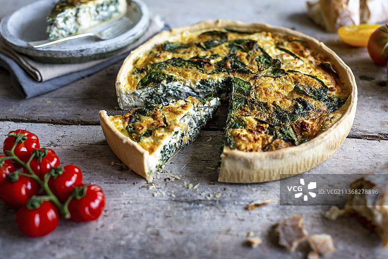 菠菜乳蛋饼图片素材