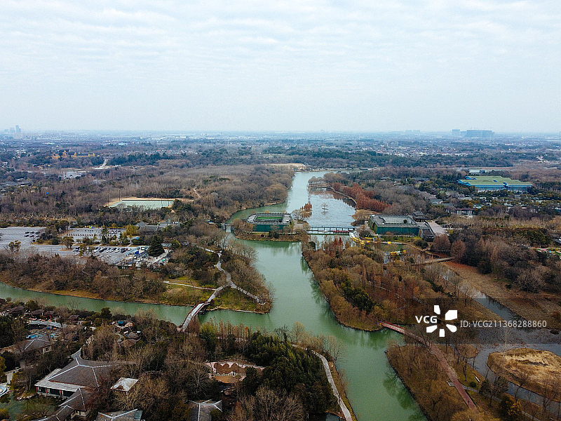 扬州 瘦西湖 大虹桥 长堤春柳 法海寺 宋夹城 大明寺图片素材