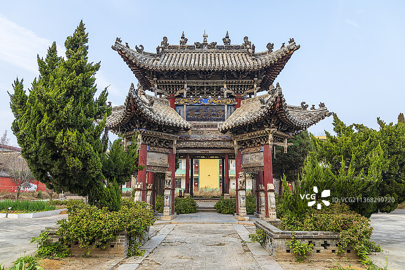 河南省舞阳县北舞渡镇山陕会馆图片素材