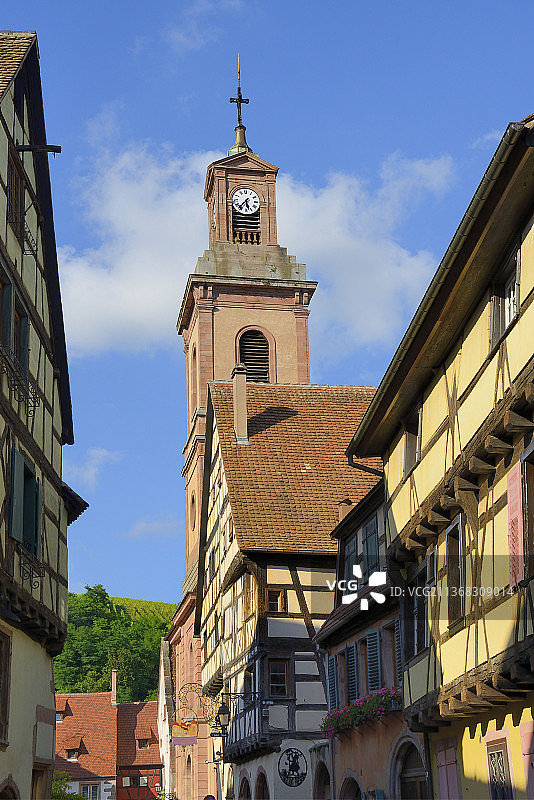 法国大东部大莱茵省里屈埃维图片素材