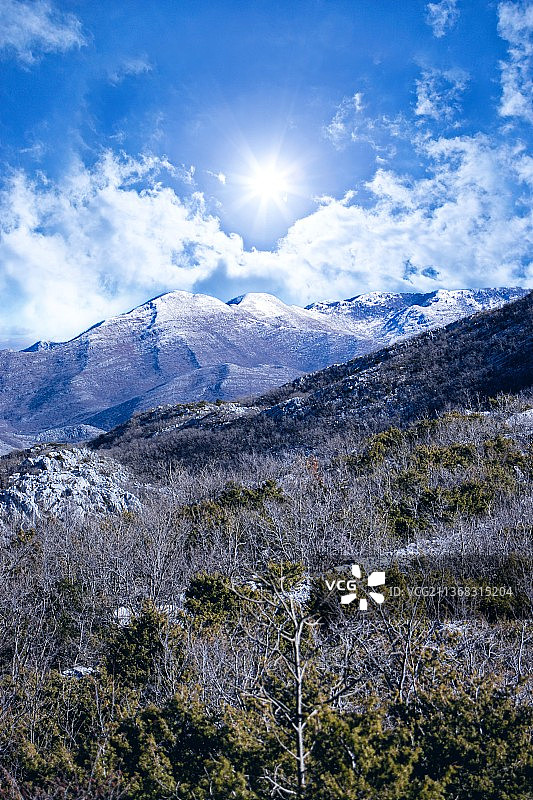 雪山风景图片素材