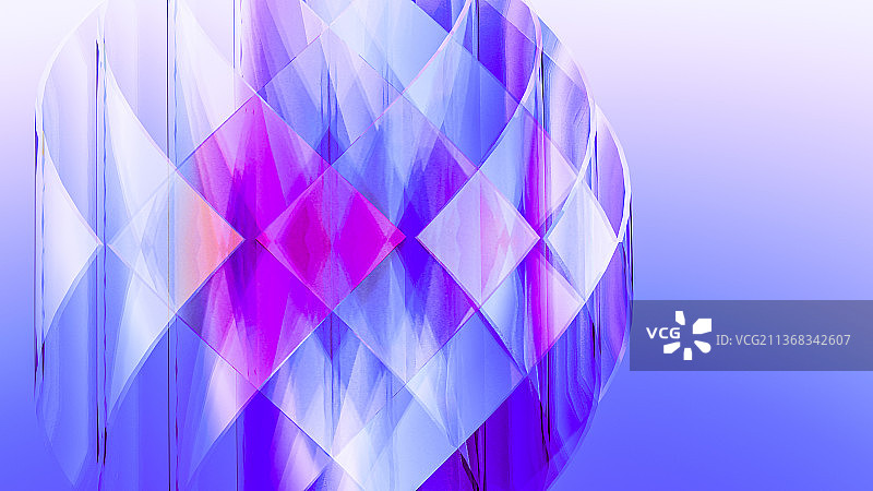 3D彩色抽象几何渐变插画背景图片素材