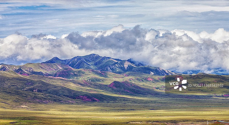 壮丽的祁连山图片素材