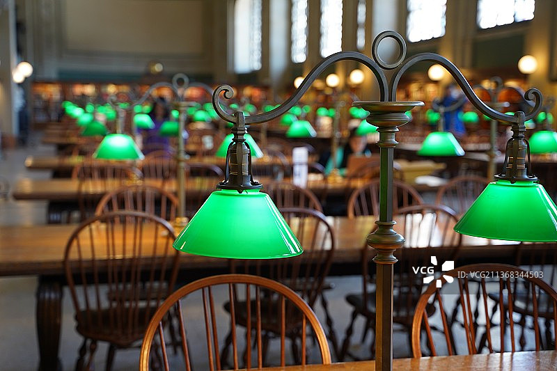 波士顿公共图书馆图片素材