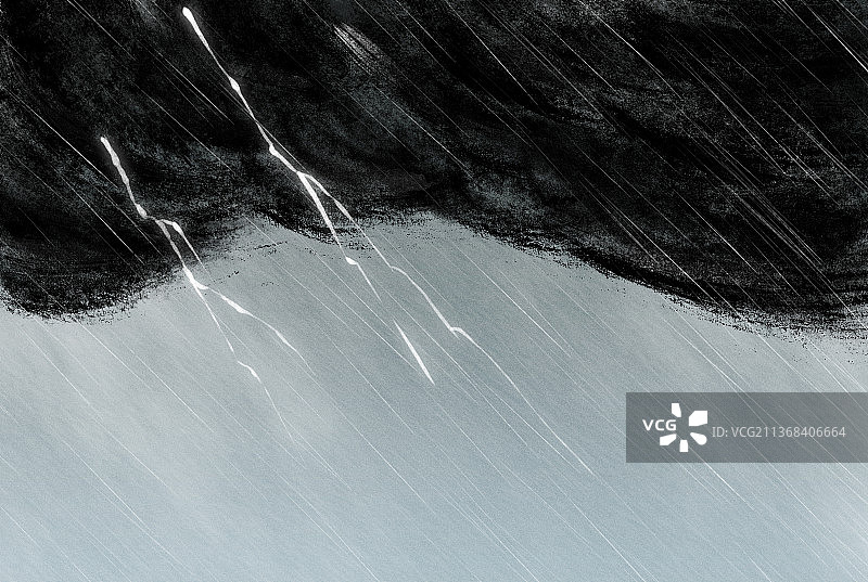 雷雨天气图片素材