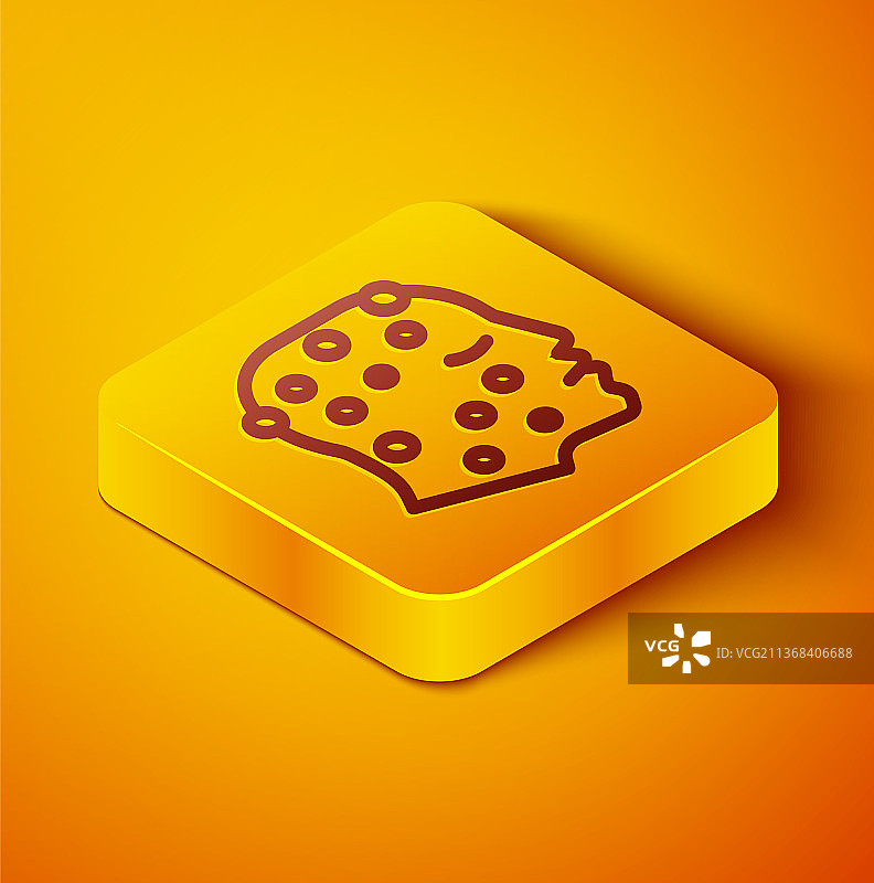 2.5D线条面部湿疹皮疹图片素材