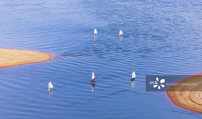 海南临高文澜江入海口风光图片素材