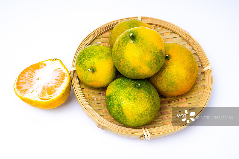 新鲜的橘子水果图片素材