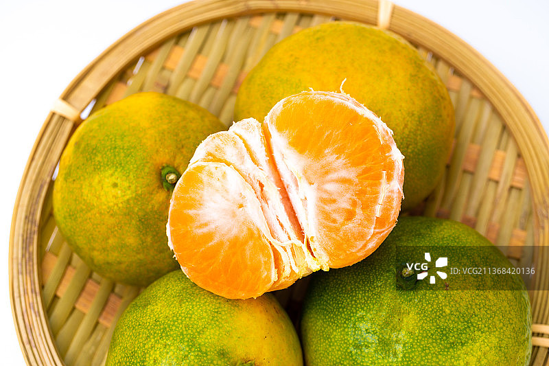 新鲜的橘子水果图片素材