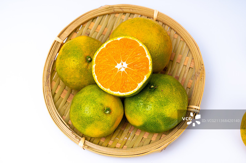 新鲜的橘子水果图片素材