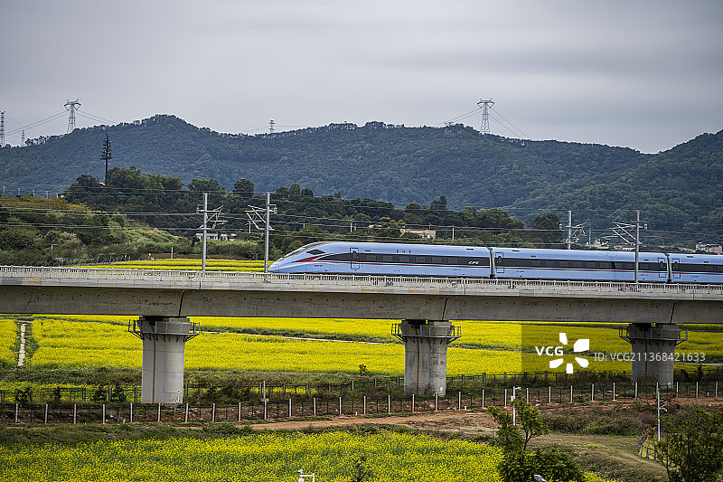 高铁复兴号图片素材