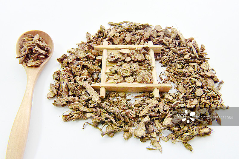 中药材前胡图片素材