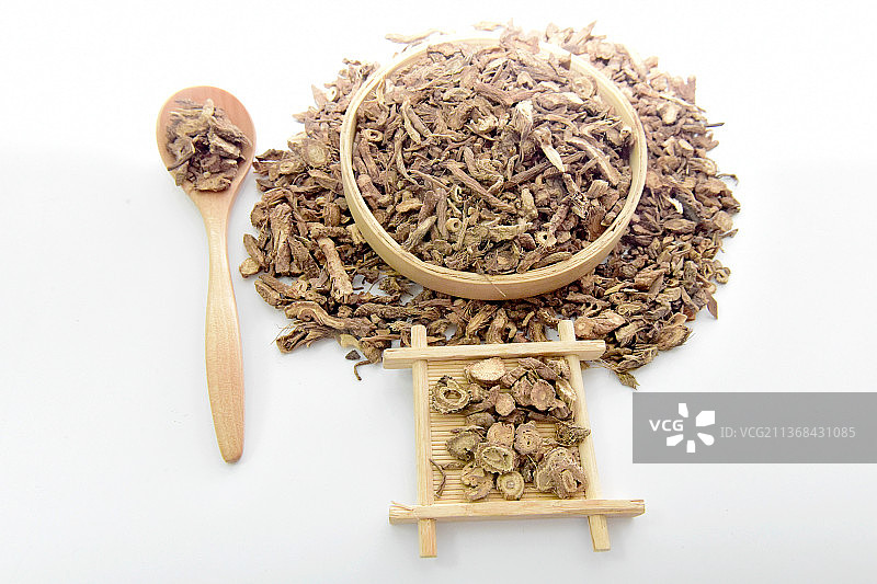 中药材前胡图片素材