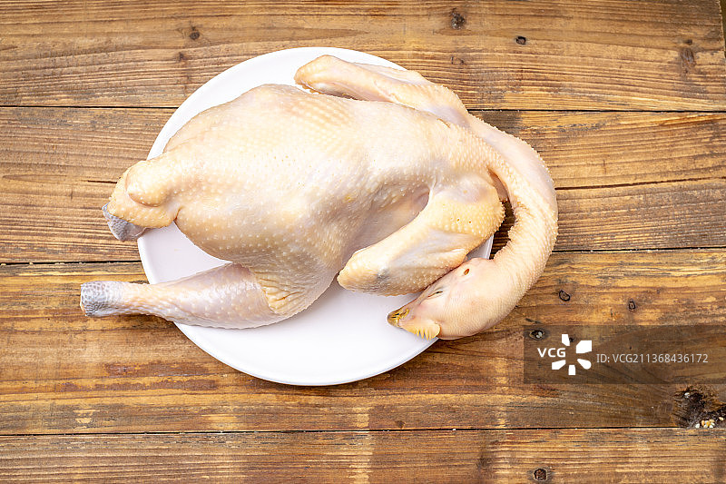 整只三黄鸡图片素材