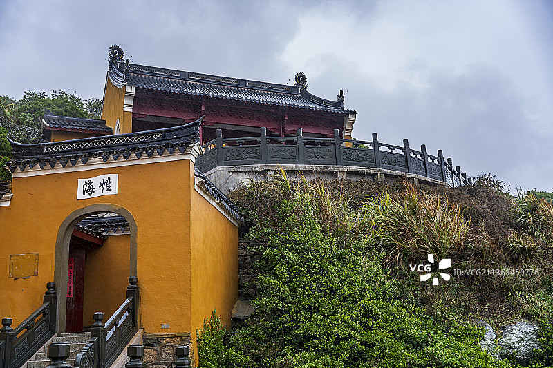 普陀山梵音洞风景图片素材