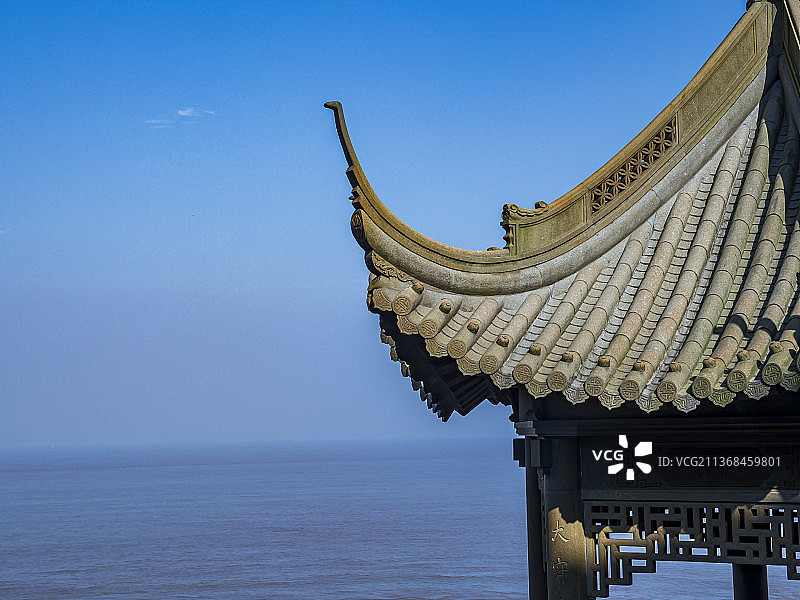 普陀山梵音洞风景图片素材