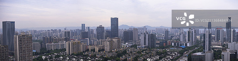 重庆渝北区全景照图片素材