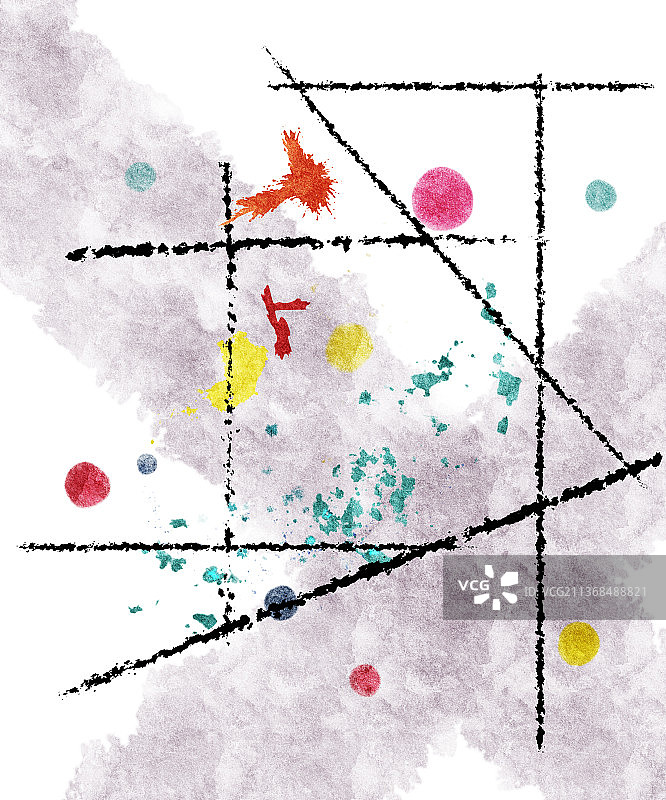 抽象画图片素材