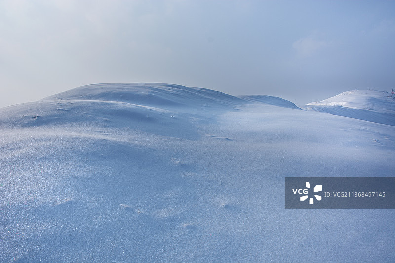北方冬季下雪后自然景观图片素材