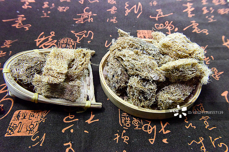 中药材丝瓜烙图片素材