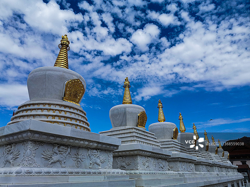 内蒙古阿拉善左旗广宗寺南寺图片素材