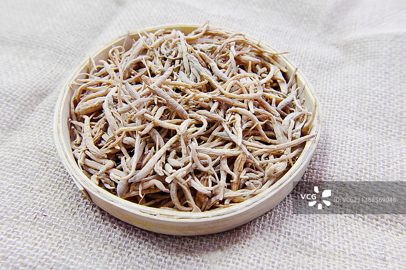 中药材太子参图片素材