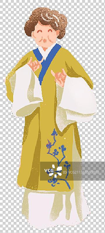 唱戏的老太太1图片素材