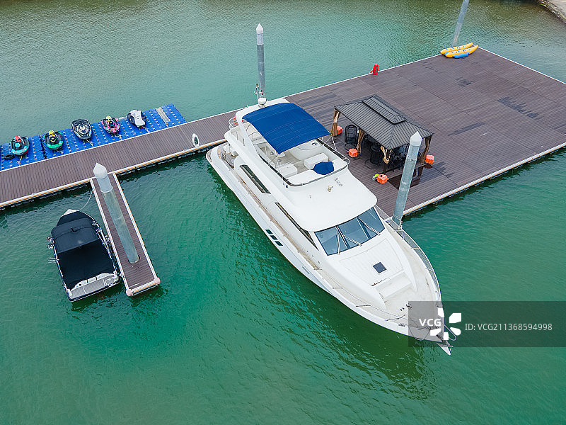 游艇码头图片素材