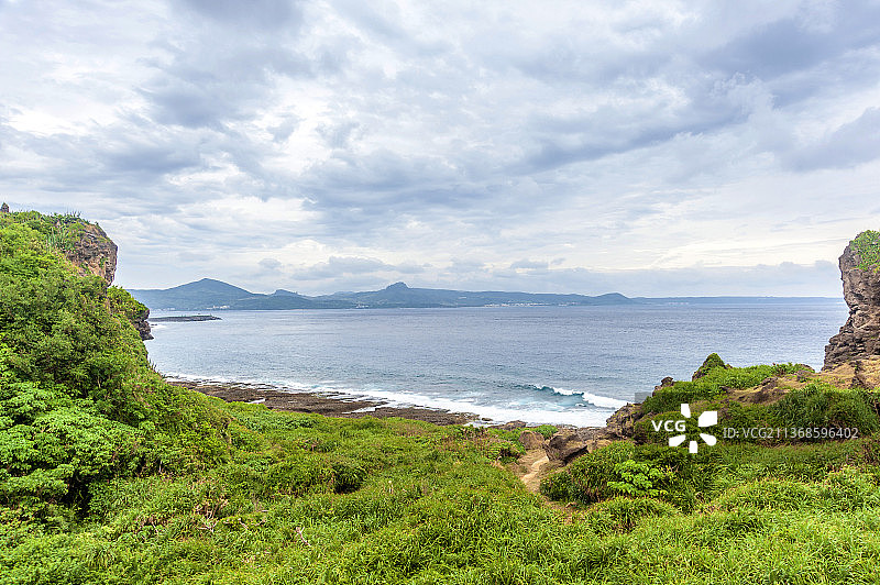 中国台湾屏东垦丁猫鼻头图片素材